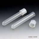 Culture Tube, 12 x 75mm (5mL), PP, STERILE, Attached Dual Position Cap, 25/Bag, 20 Bags/Unit